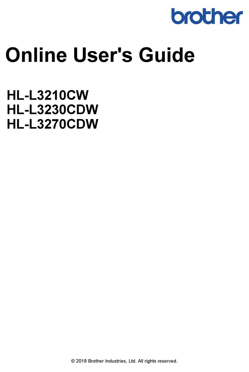 Brother HL-L3230CDW Technical manual