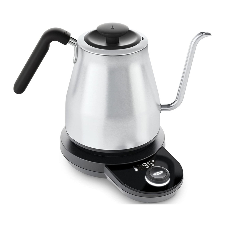 OXO BREW Adjustable Temperature Pour-Over Kettle user manual