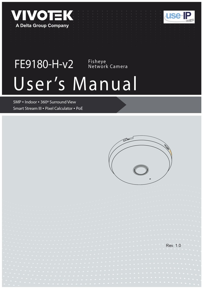 Delta VIVOTEK FE9180-H-v2 User manual