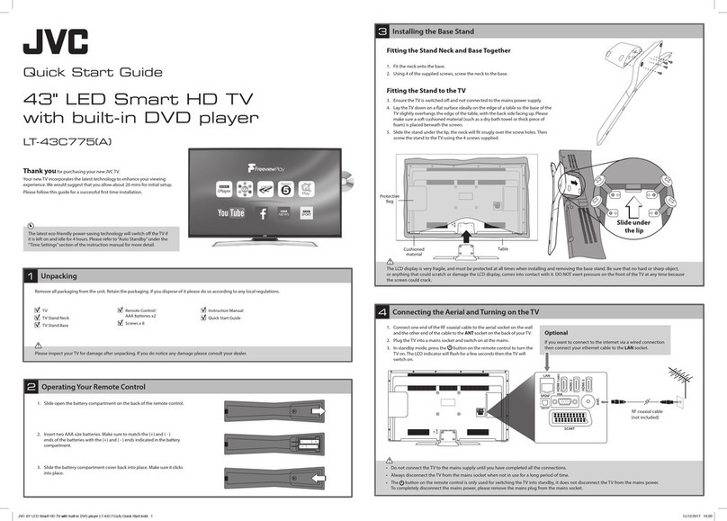 JVC LT-43C775 User manual