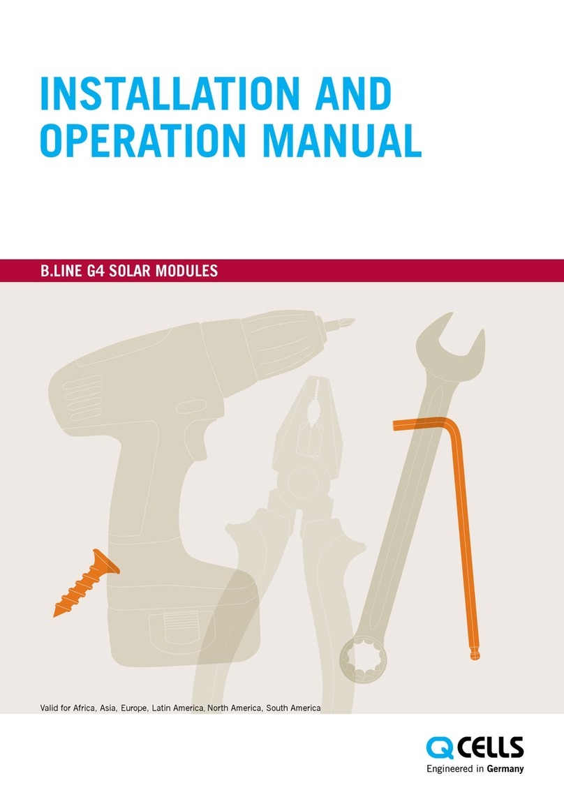 Qcells B.LINE G4 User manual