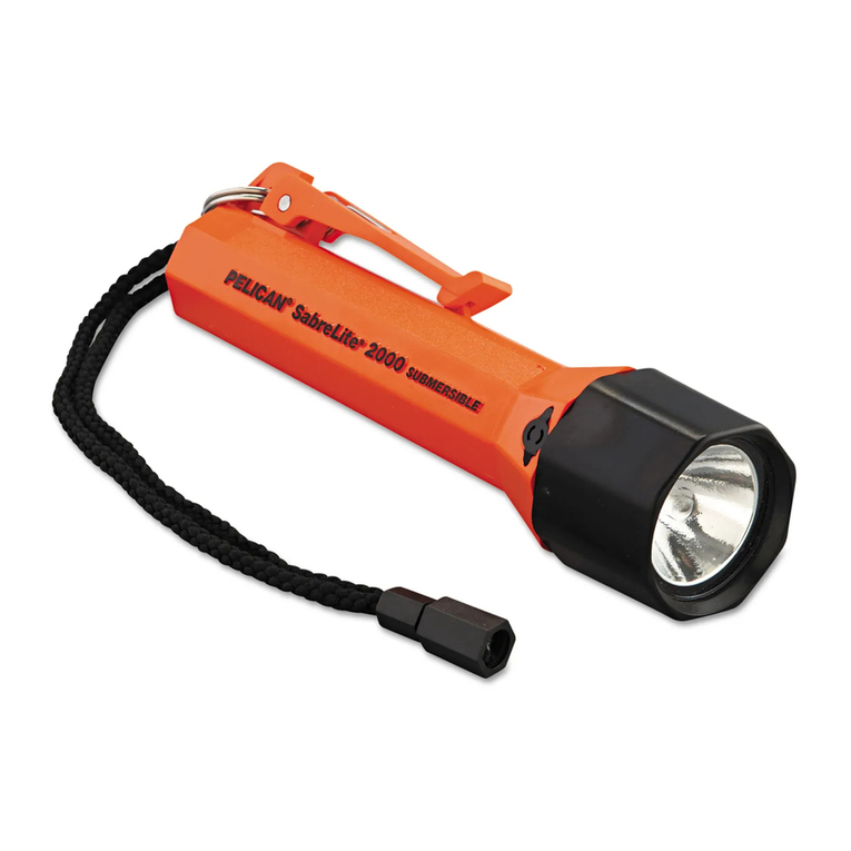 Pelican SabreLite 2000 user manual