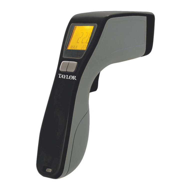 Taylor 9523 User manual Taylor 9523 User manual