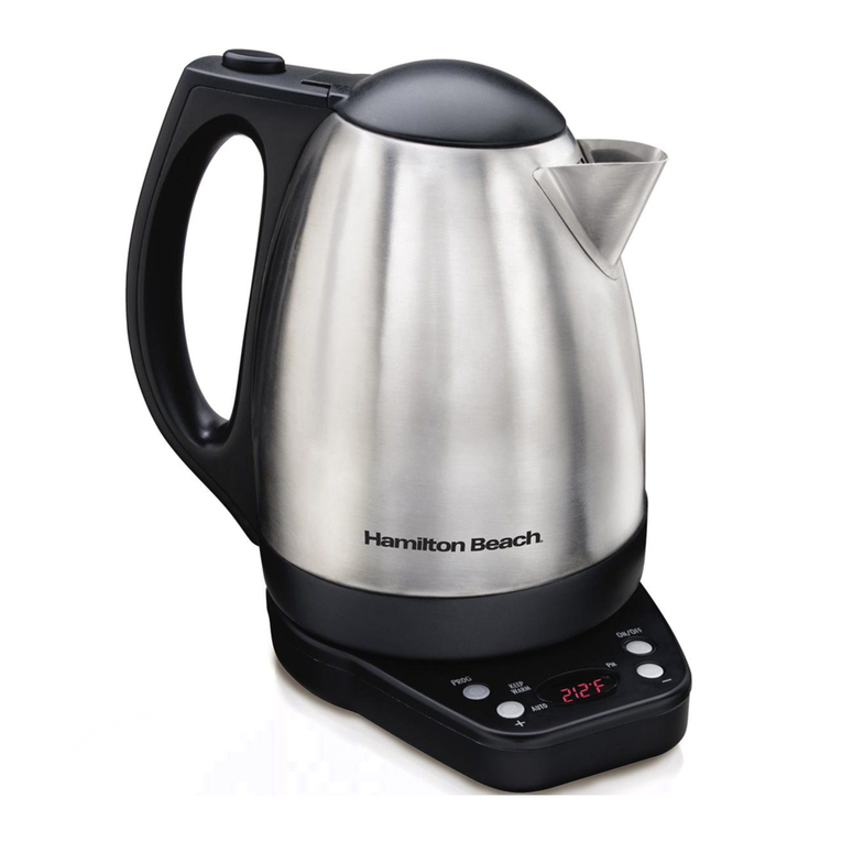 Hamilton Beach 40996 user manual