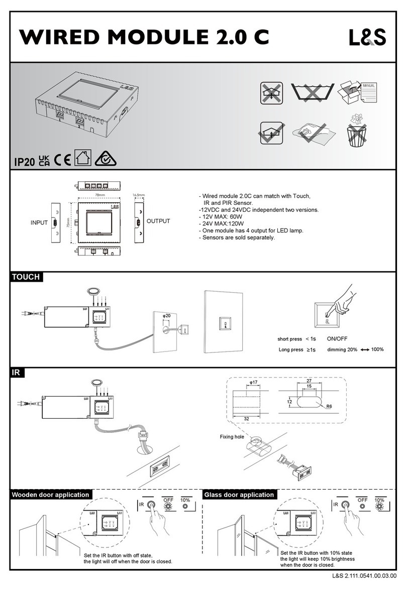 L&S WIRED MODULE 2.0 C User manual