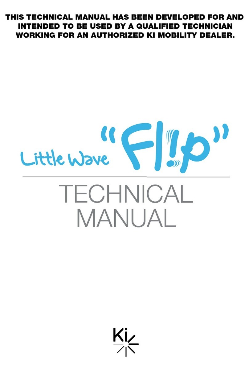 Ki Mobility Little Wave FLIP User manual Ki Mobility Little Wave FLIP User manual