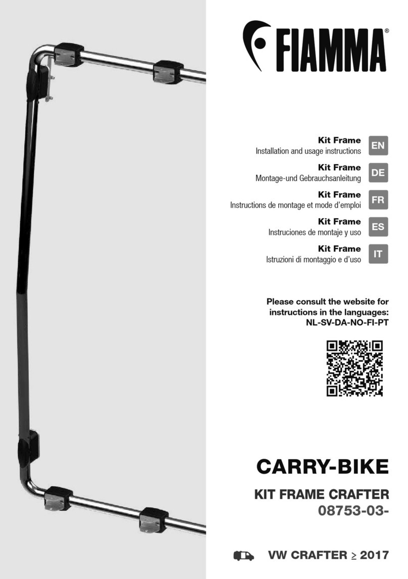 Fiamma 08753-03 Setup guide