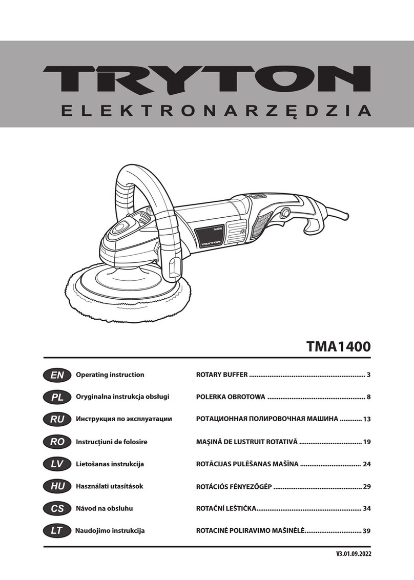 Tryton TMA1400 User manual Tryton TMA1400 User manual
