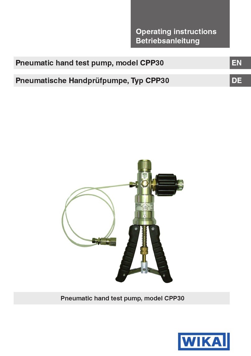 WIKA CPP30 User manual