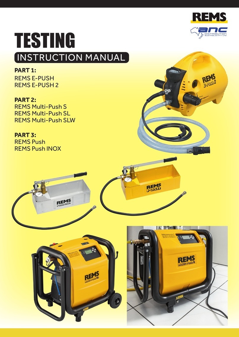 REMS E-Push instruction manual