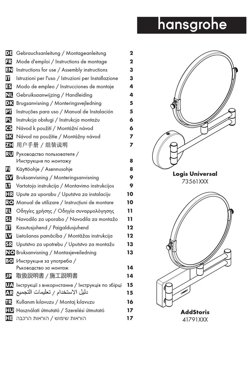 Hans Grohe Logis Universal 73561 Series Manual