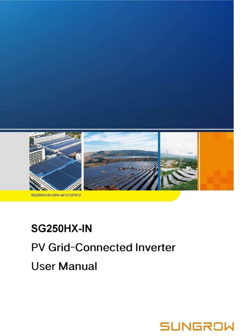 Sungrow SG250HX-IN user manual