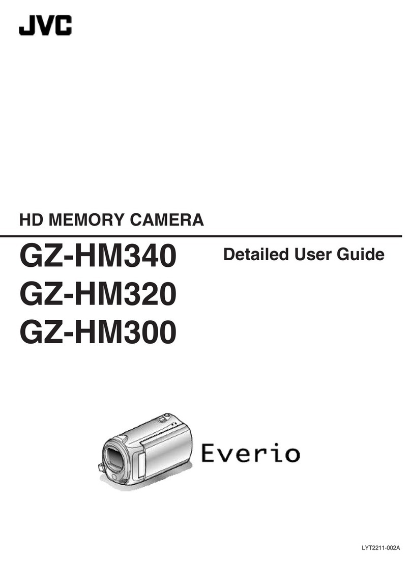 JVC Everio GZ-HM320 Operating and maintenance manual
