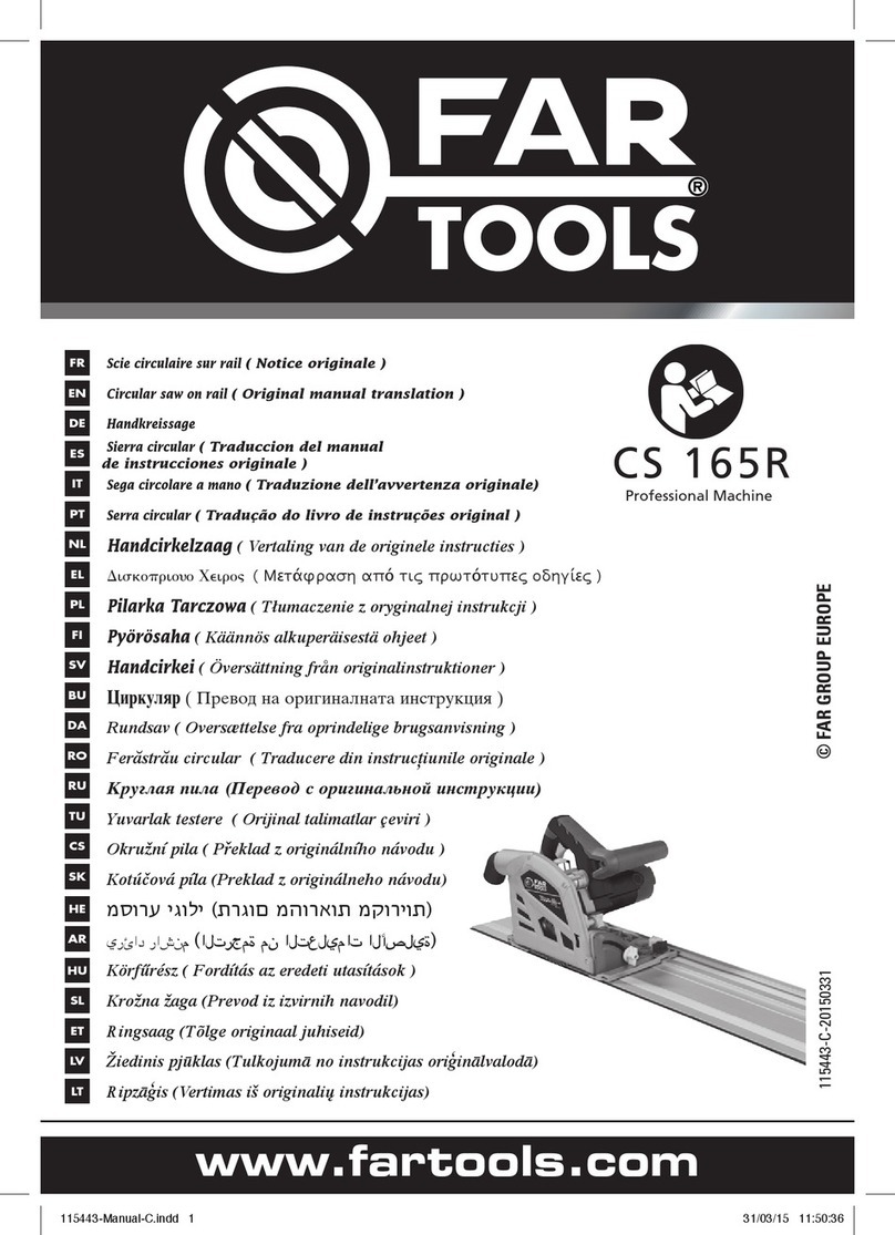 STAR TOOLS CS 165R Original manual translation