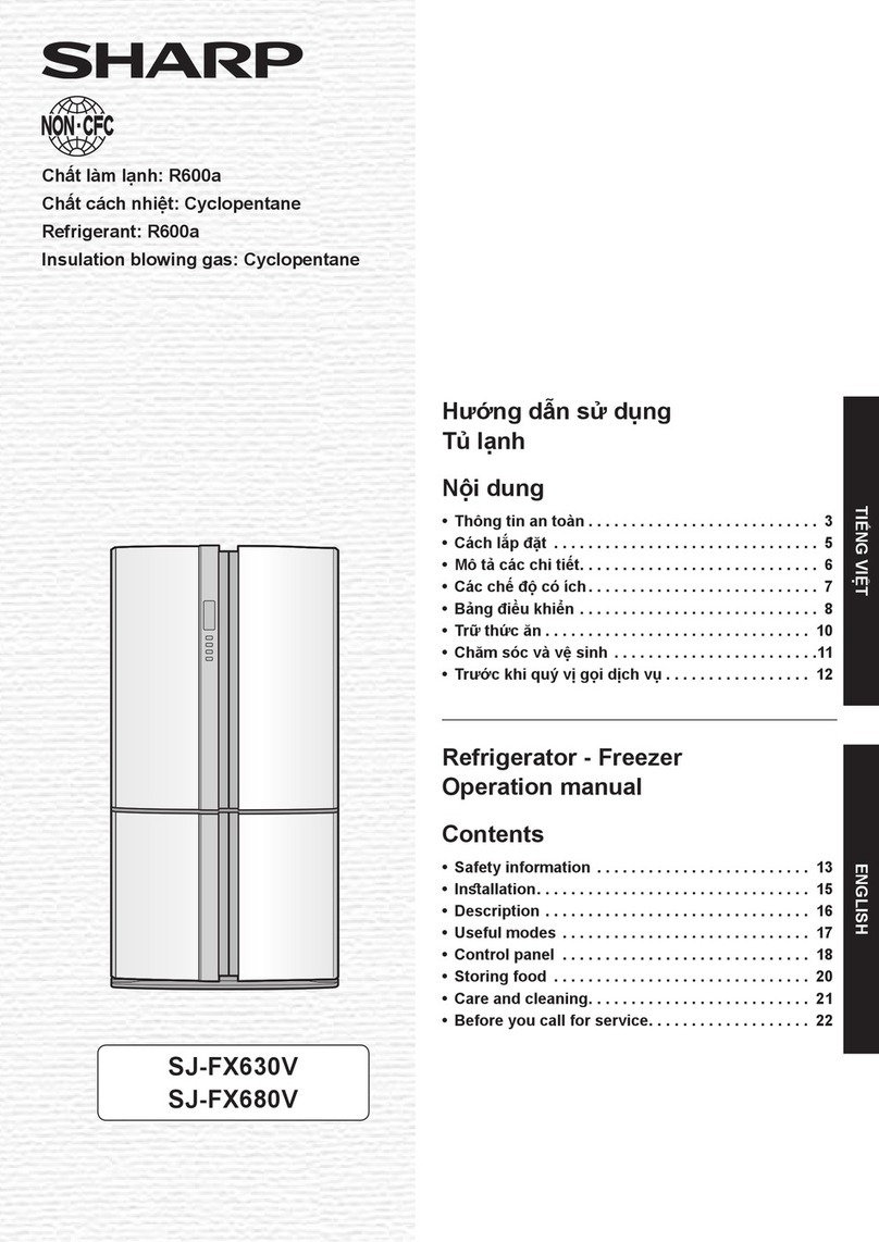 Sharp SJ-FX630V User manual
