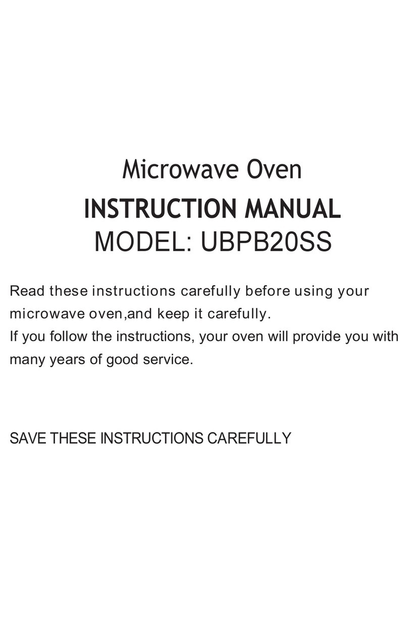Reeva UBPB20SS instruction manual