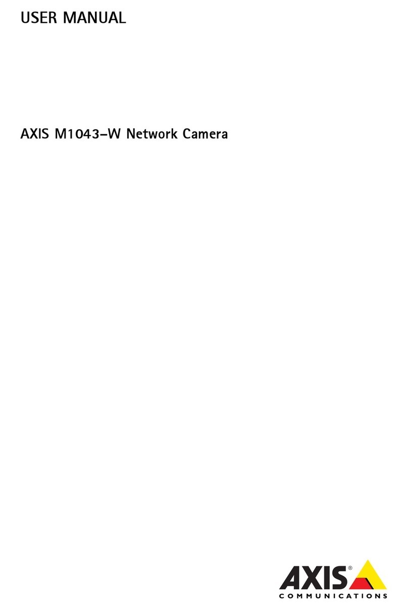 Axis M1043-W User manual