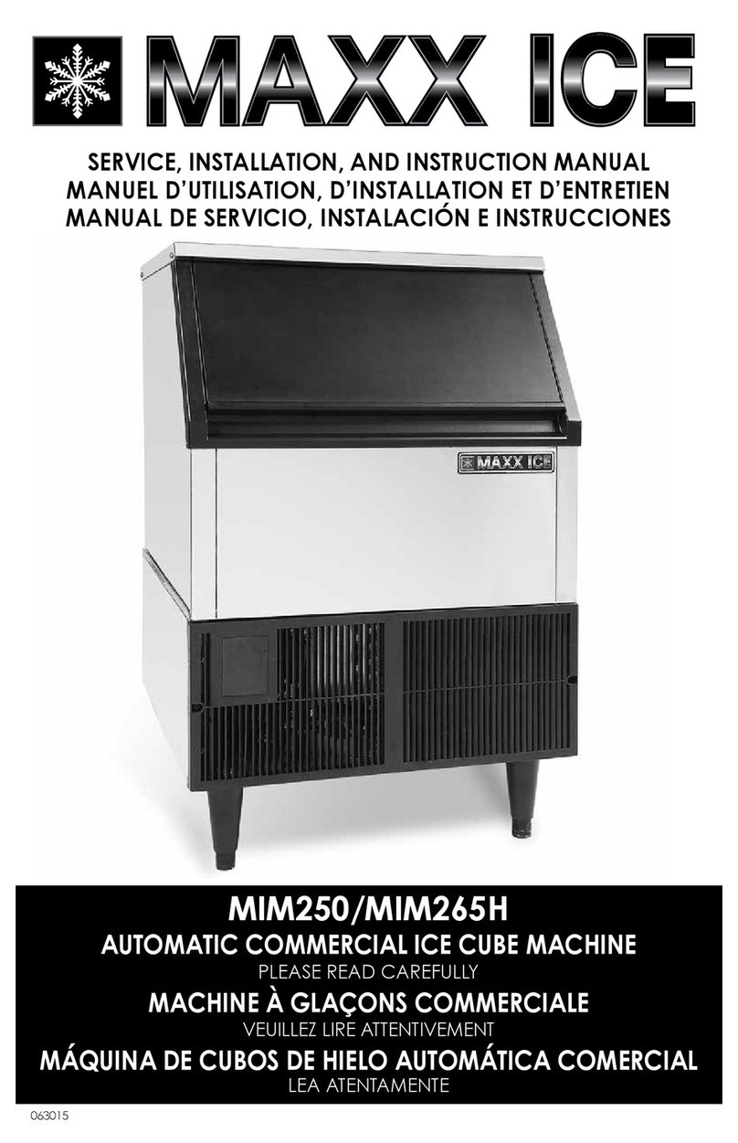 Maxx Ice MIM265H User manual