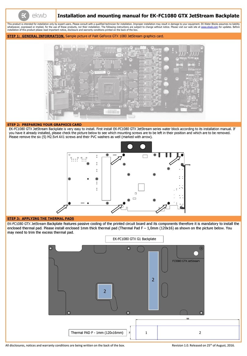 ekwb EK-FC1080 GTX JetStream Backplate Guide