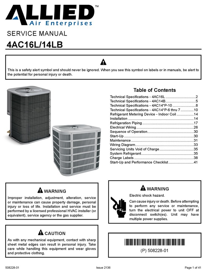 Allied 4AC16L User manual