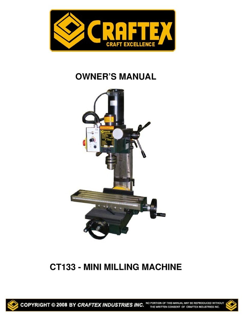 Craftex CT133 User manual