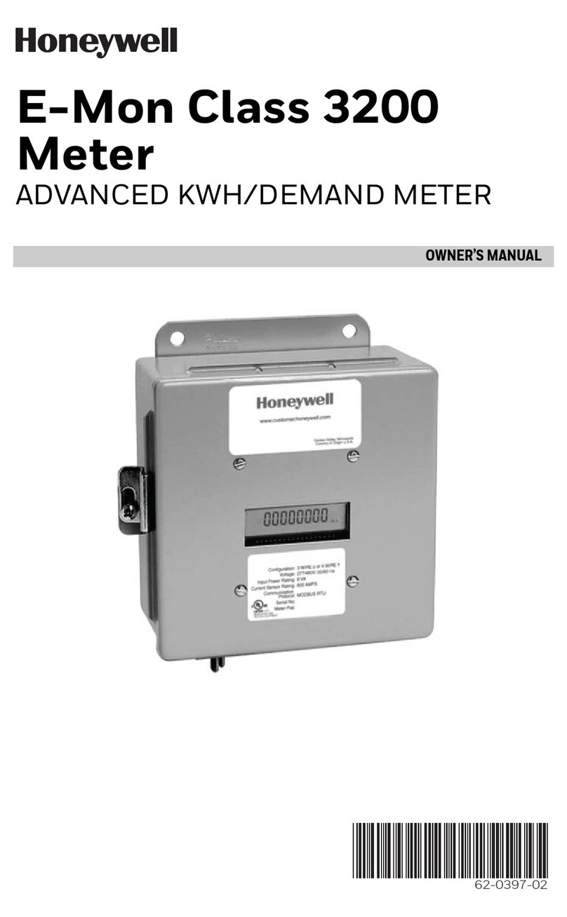 Honeywell E-Mon Class 3200 User manual