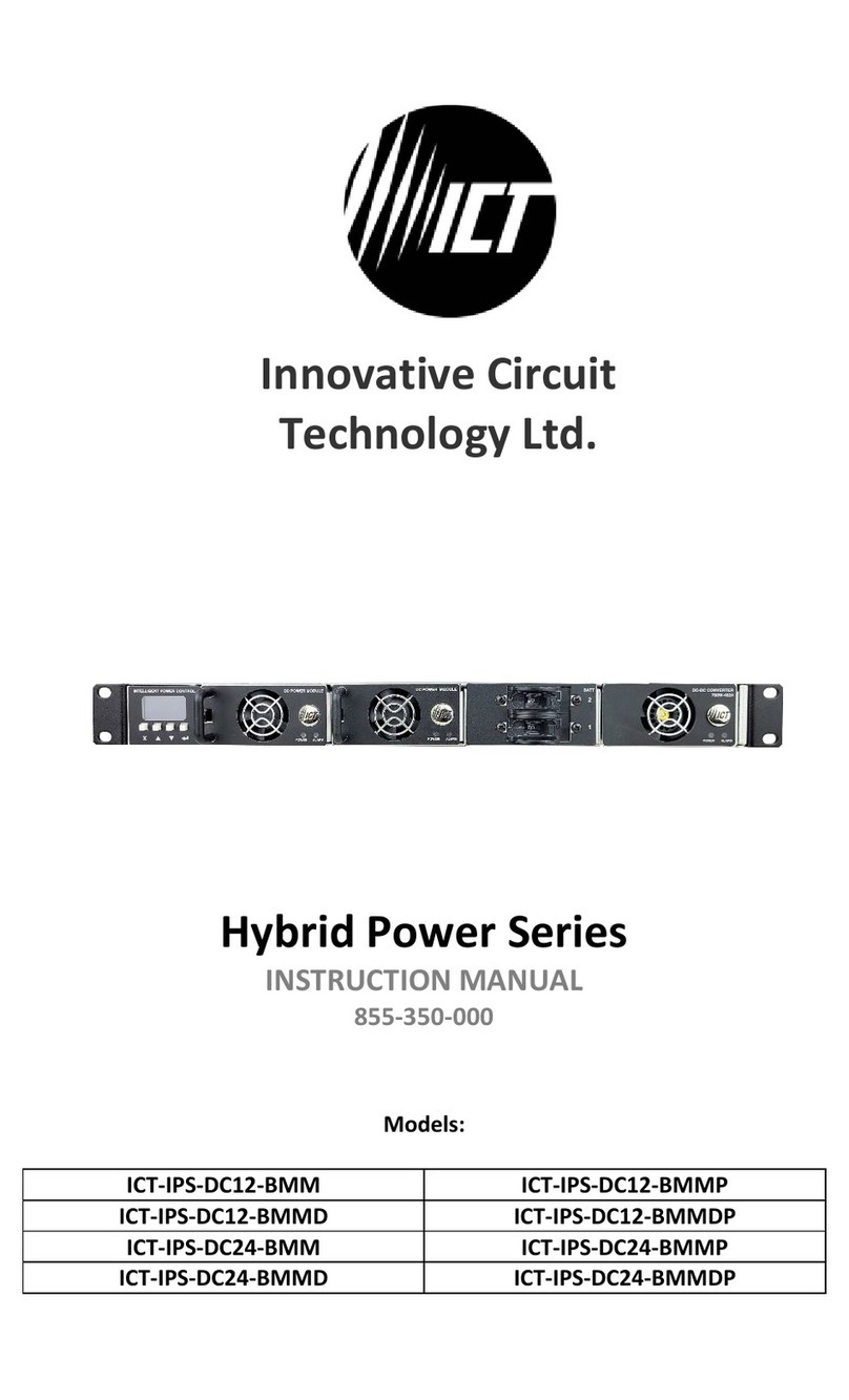 ICT Hybrid Power ICT-IPS-DC12-BMM instruction manual