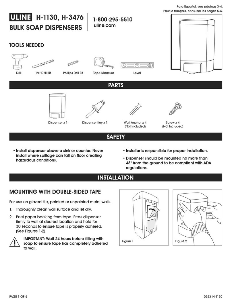 U-Line I-I-1130 User manual