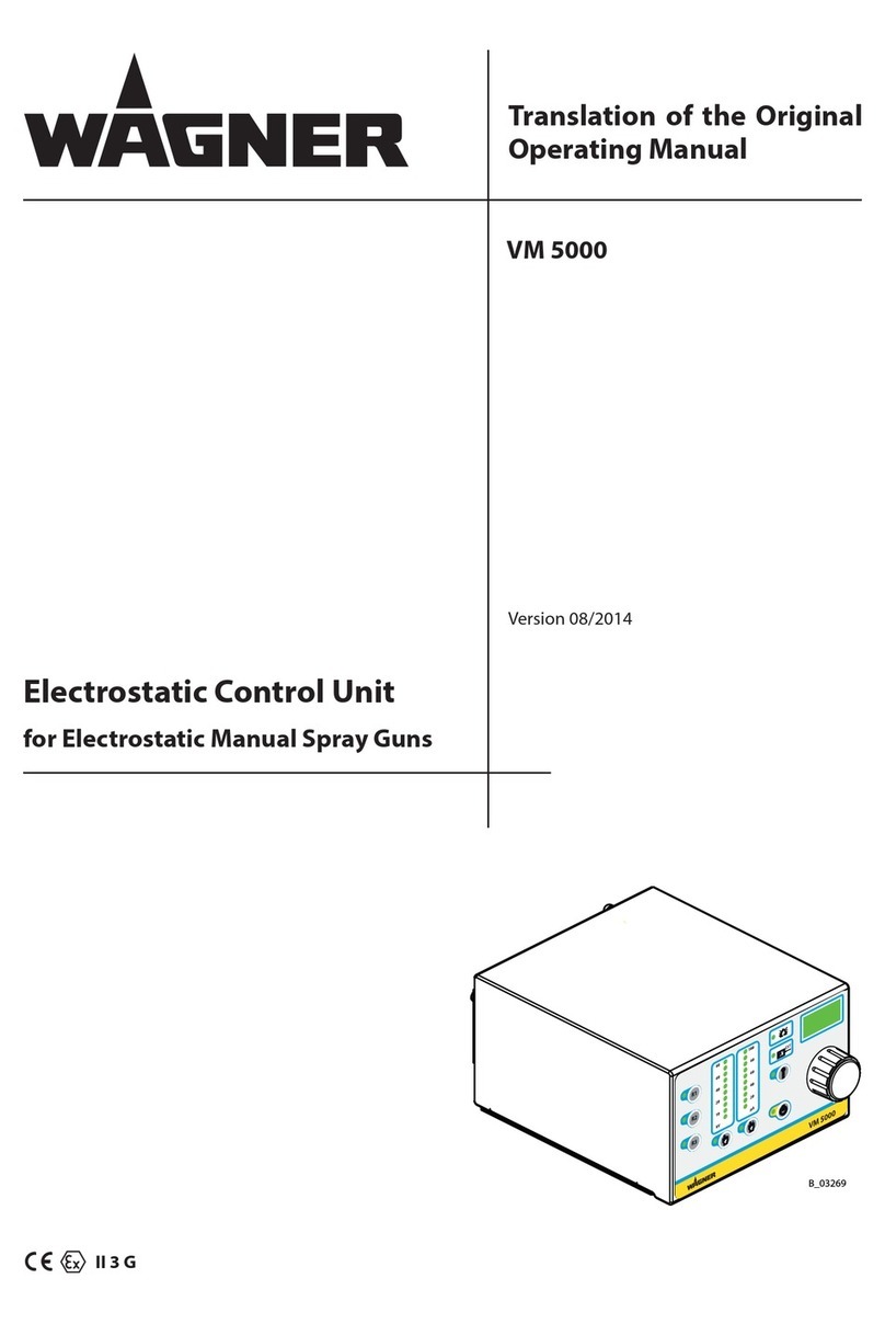 WAGNER VM 5000 User manual