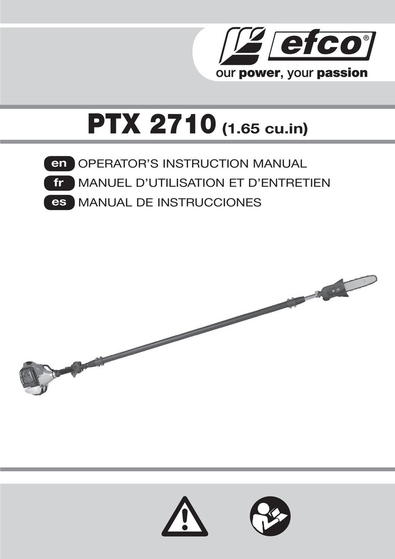 Efco PTX 2710 Assembly instructions