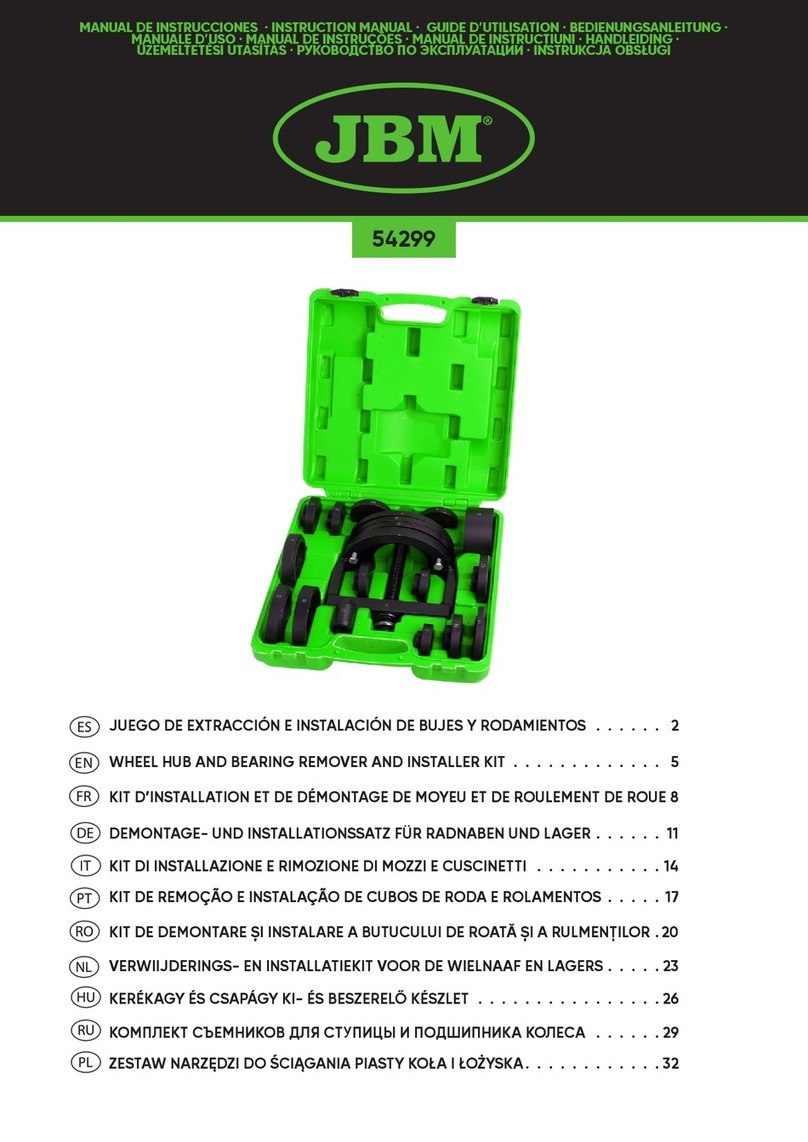 JBM 54299 User manual