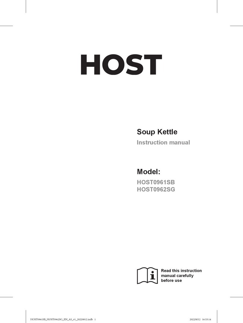 Host HOST0961SB instruction manual
