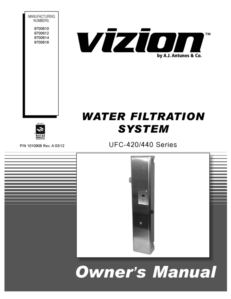 A.J.Antunes vizion UFC-420 owner's manual