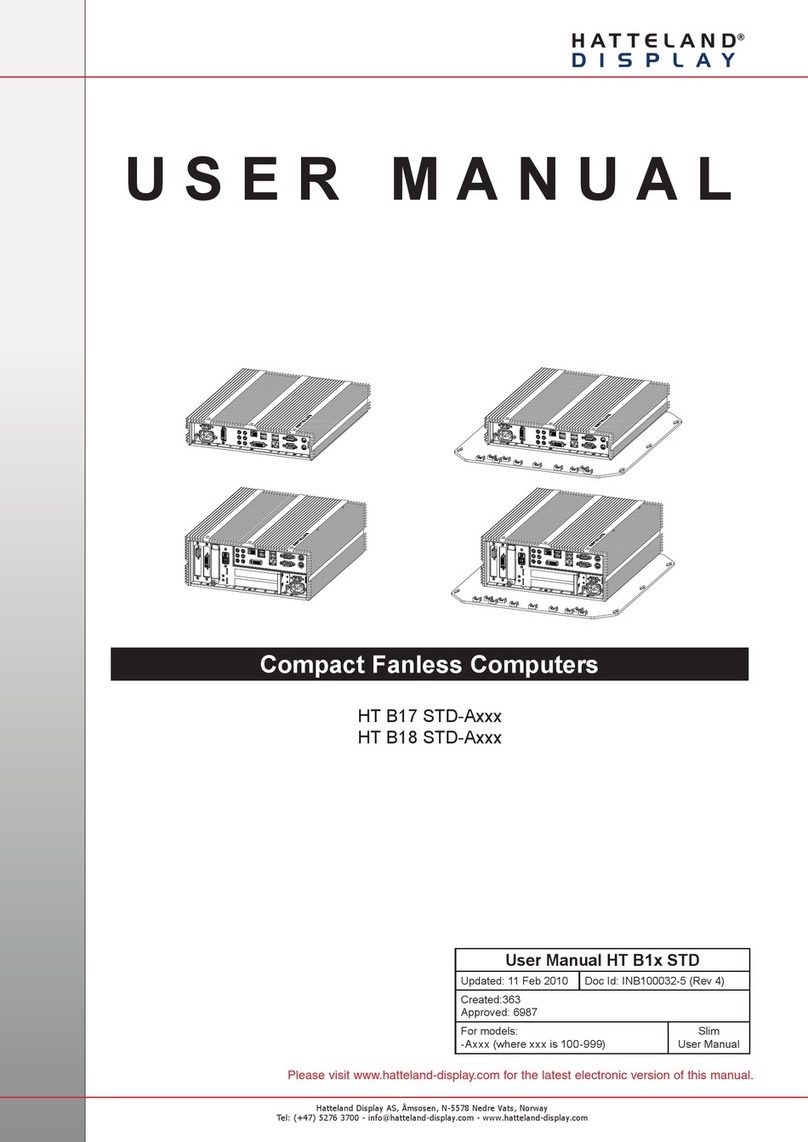 Hatteland HT B17 Series user manual