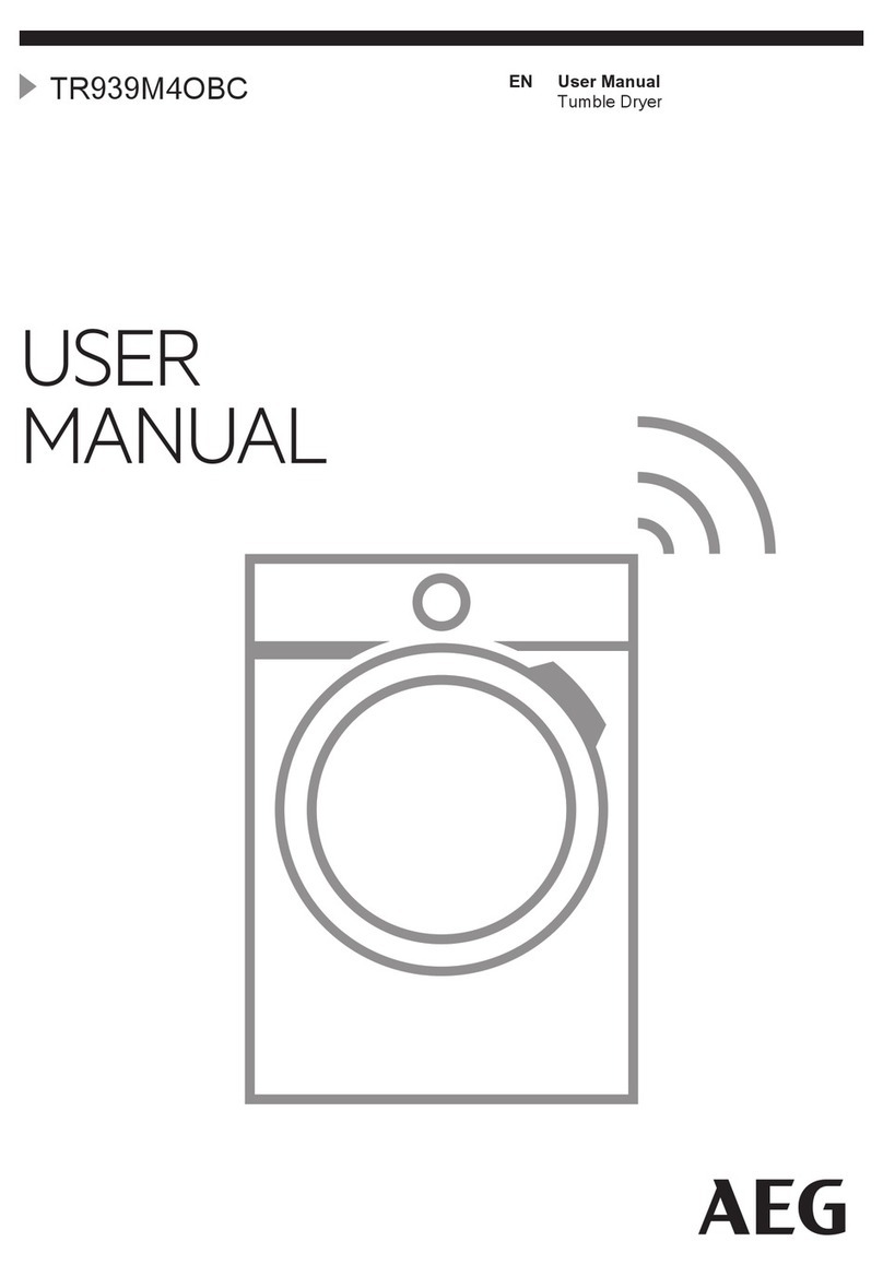 AEG TR939M4OBC User manual