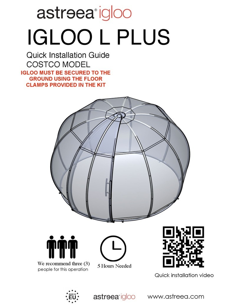 astreea IGLOO L PLUS Quick installation guide