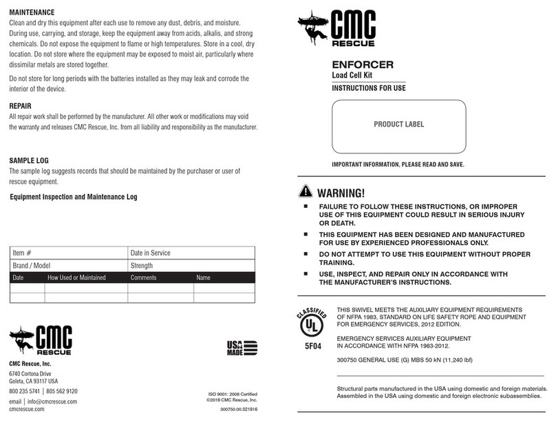 CMC Rescue ENFORCER Instructions for use