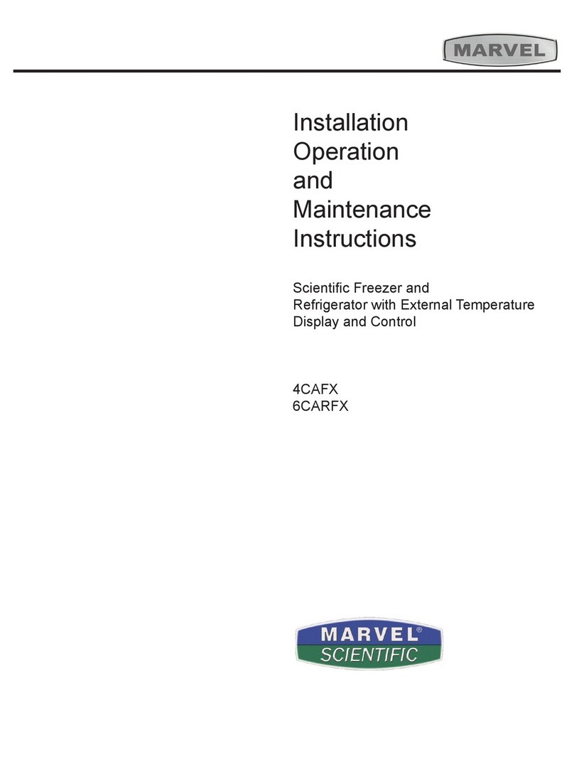 MARVEL SCIENTIFIC 4CAFX Installation, operation and maintenance instructions MARVEL SCIENTIFIC 4CAFX Installation, operation and maintenance instructions