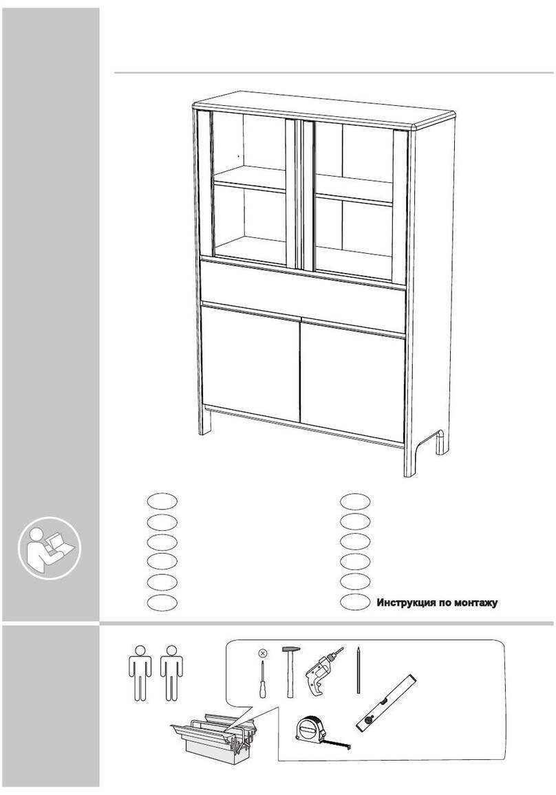 Home affaire Luven 58151962 Assembly instructions