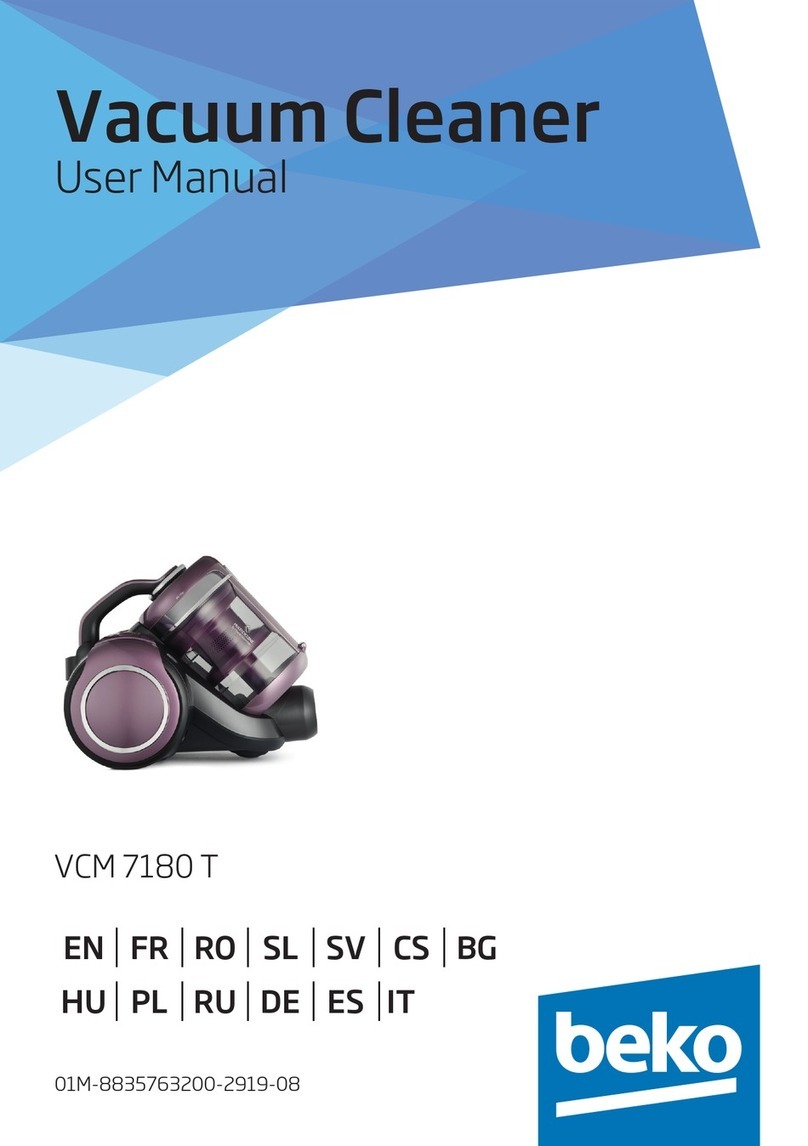 Beko VCM 7180 T User manual