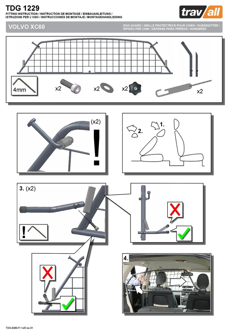 travall TDG 1229 Install guide travall TDG 1229 Install guide
