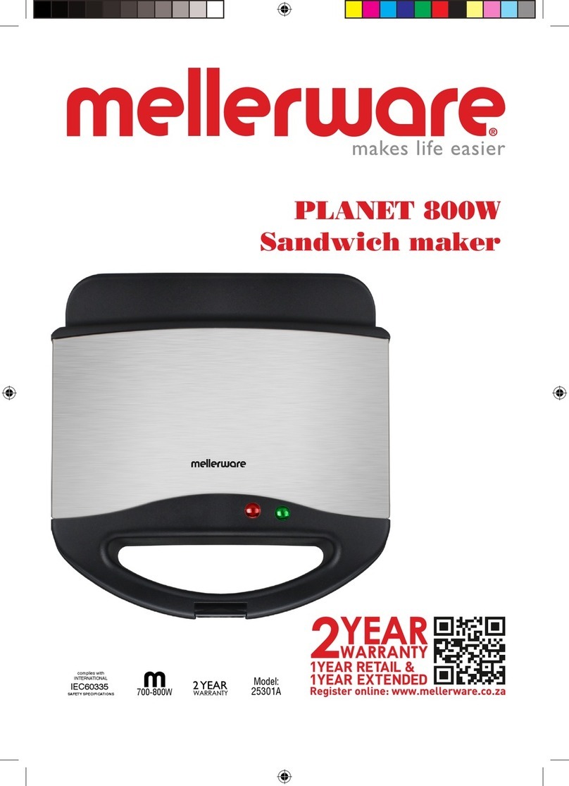Mellerware PLANET 25301A manual