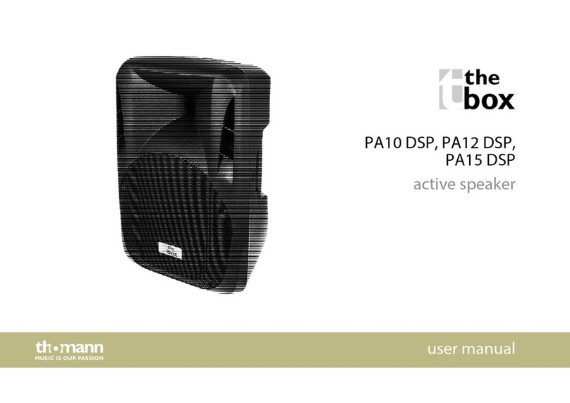 thomann The Box PA10 DSP user manual