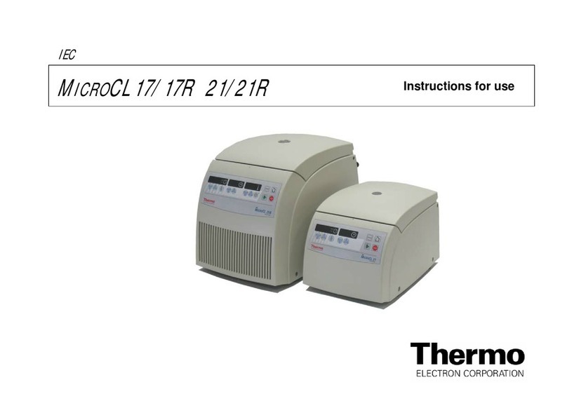 Thermo Scientific MicroCL 17 Instructions for use