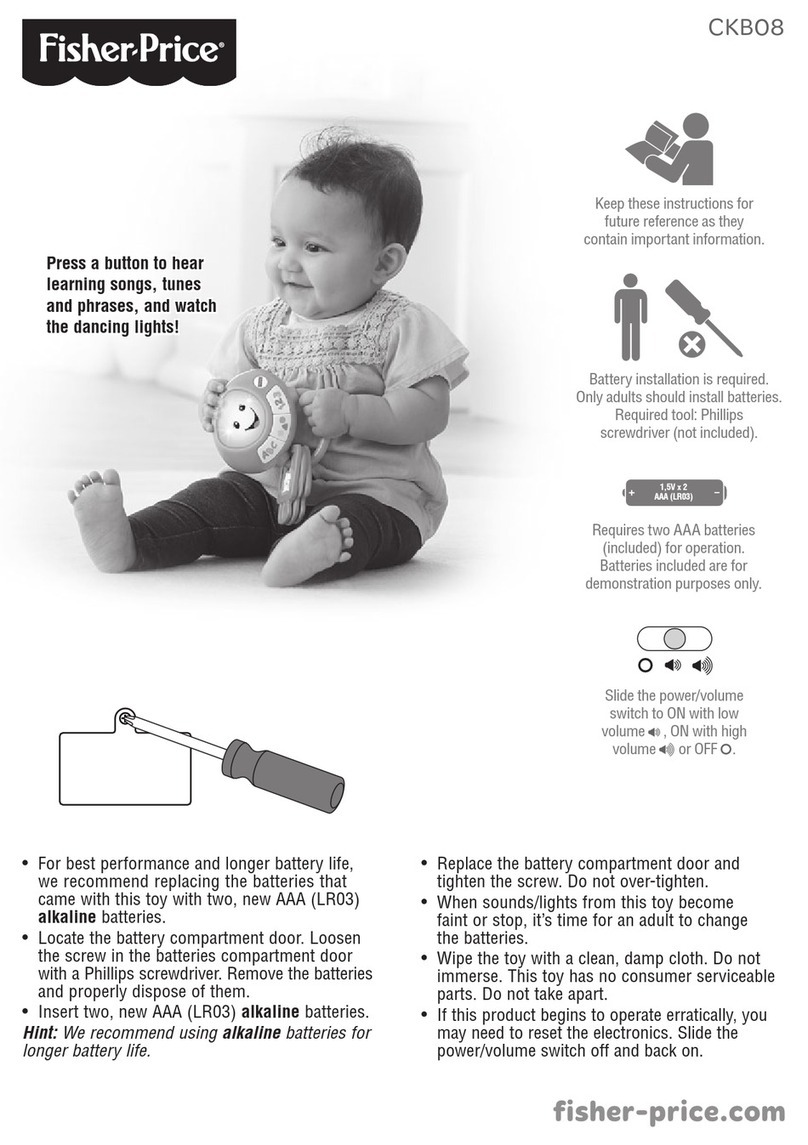 Fisher-Price CKB08 manual