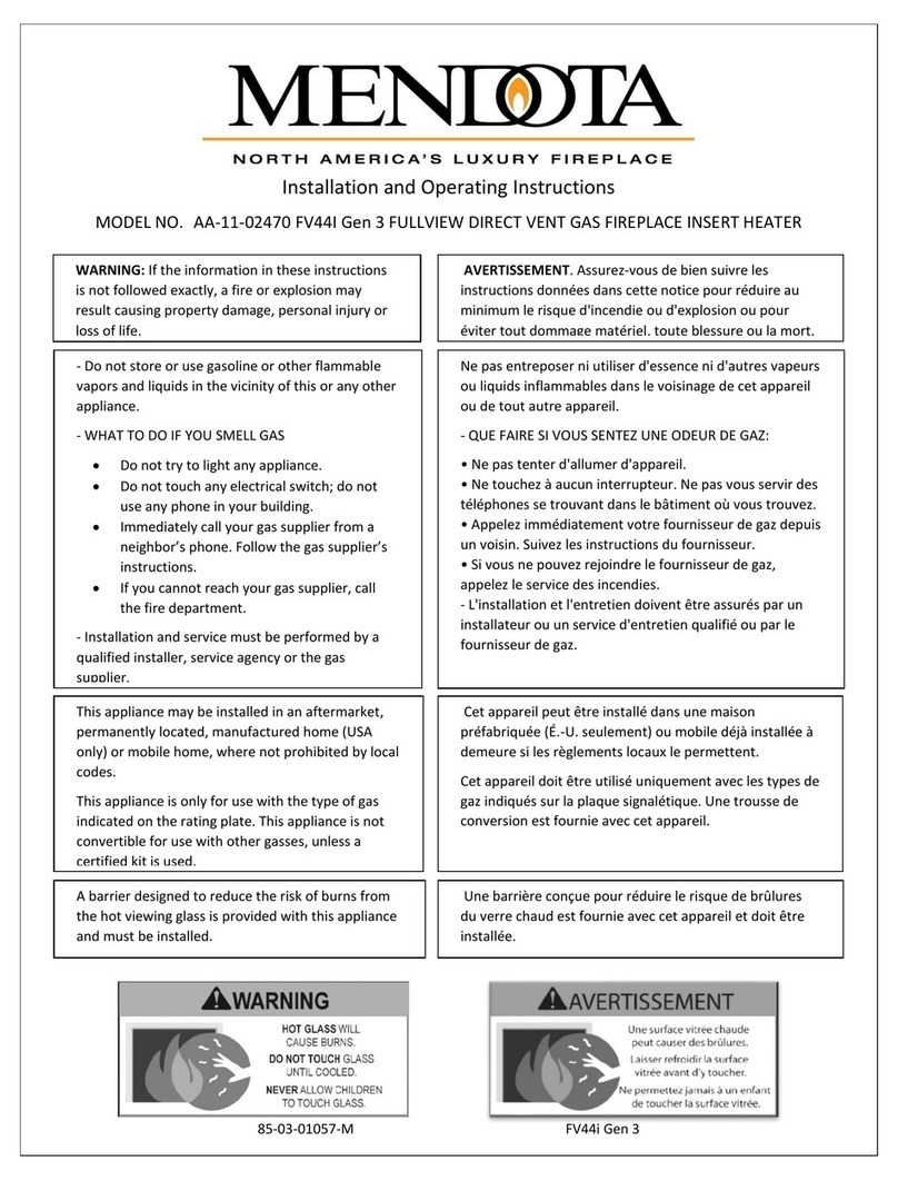 Mendota AA-11-02470 FV44I Gen 3 Installation and operating instructions