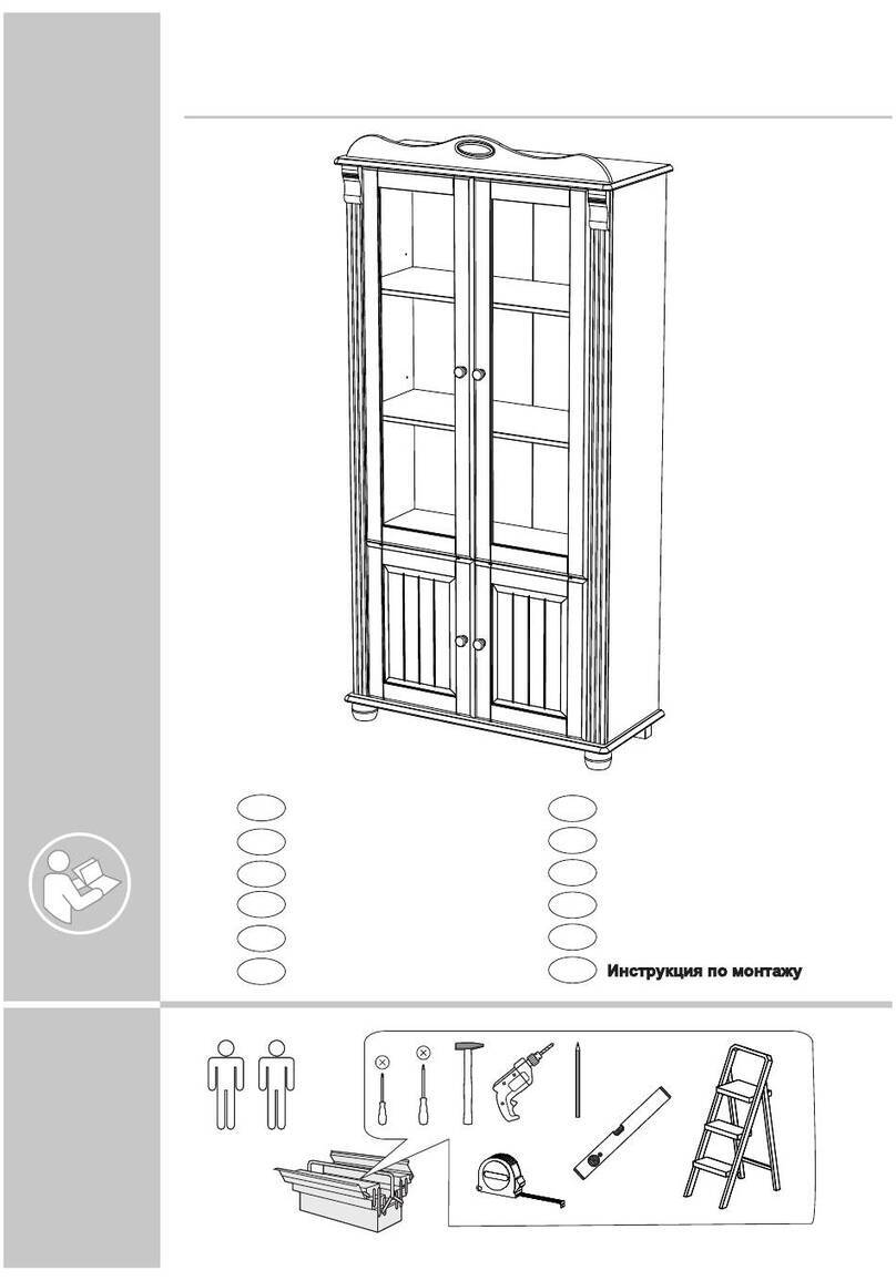 Home affaire Adele 54353212 Assembly instructions