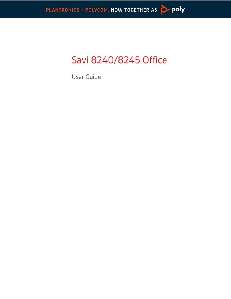 Poly Savi 8245 Office User manual