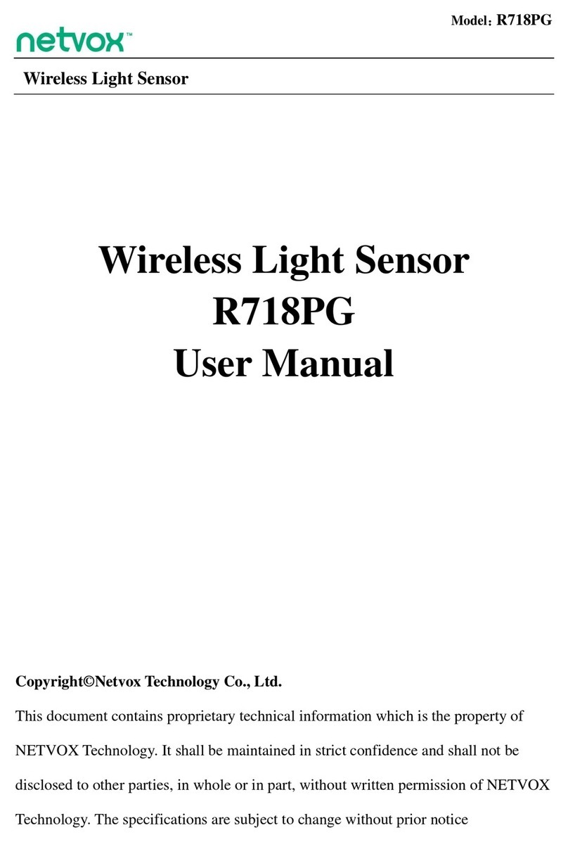 netvox R718PG-AS923 User manual