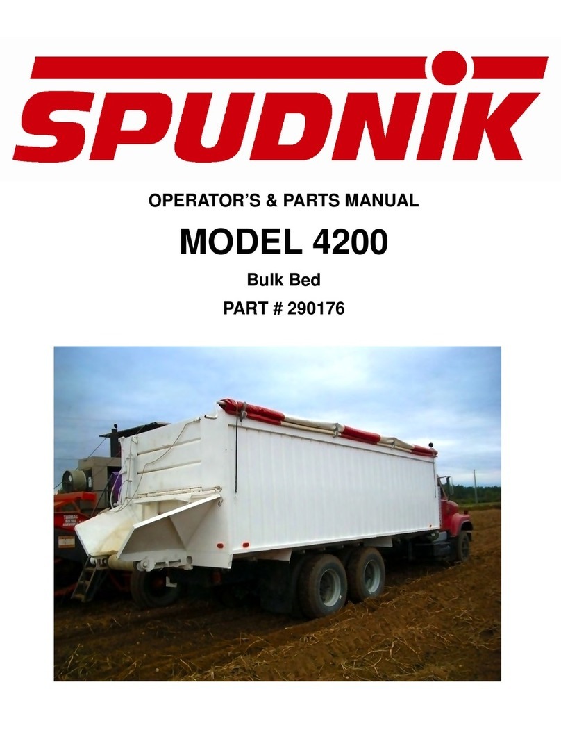 Spudnik 4200 Operator's & parts manual